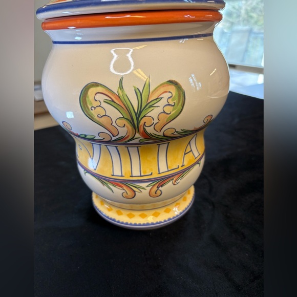 Pfaltzgraff Villa Della Luna Ceramic Storage Jar - Picture 2 of 10